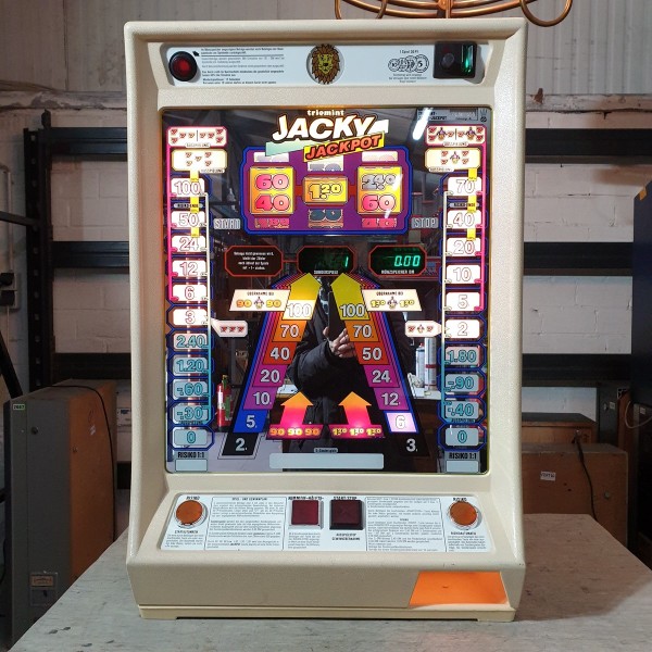 &quot;Jacky Jackpot&quot; v. LöwenNSM m. Spiegelscheibe und h-beigem Rahmen