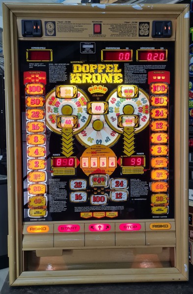 Doppel Krone gold original auf DM