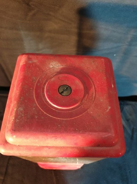 Warenautomat mit Münzeinwurf